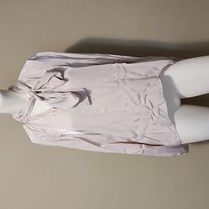 🔴 Express Satin Tie Blouse